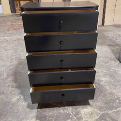 5 Drawers Dresser Compress Wood $179