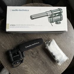Audio Technica AT8024 Camera Mount Shotgun Mic