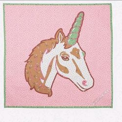 Brand New (never used) Authenti Coach Unicorn (Uni) Square Scarf. 70% Cotton / 30% Silk. Ap 111 cm (H) x 111 cm (W). Sold 0 VERY Hard to Find! RARE! S