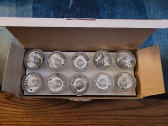 10 Pack of GU10 120V 50W Halogn Light Bulbs - TLF FGGL024 UV 