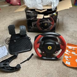 Steering wheel compatible for Xbox