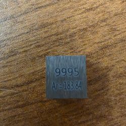1 cm Tungsten Cube