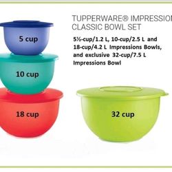 Impressions Classic Bowls