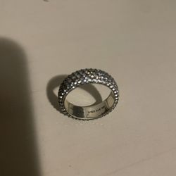 Pandora Timeless Pavé Triple-row Ring. 