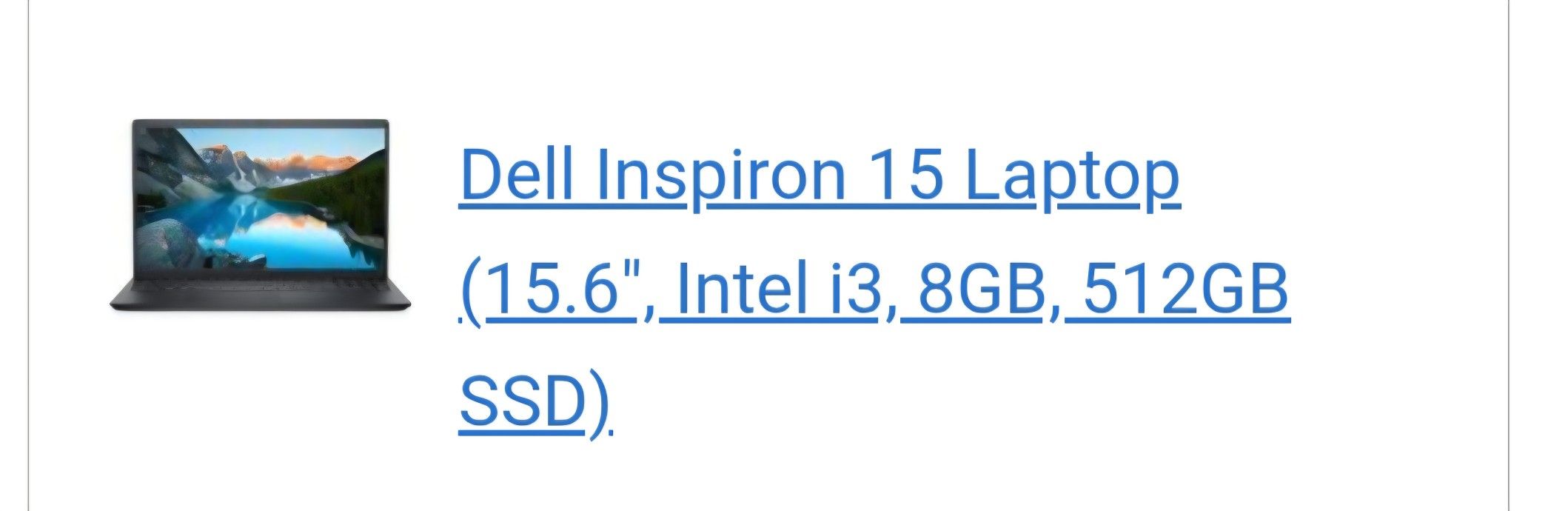 Dell Inspiron 15