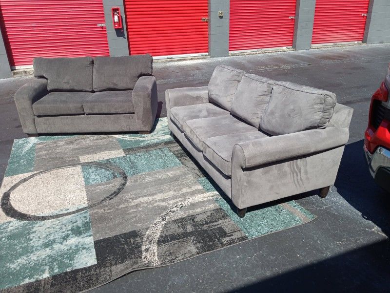 Sofa and Loveseat Set