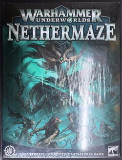 New Warhammer Underworlds Nethermaze The Ultimate Competitive Miniatures Game.