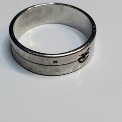 925 Silver Sterling Unique Arrow Design  Size 11,Men's , Like New 