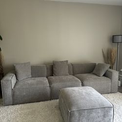3 Seater Couch With Futon