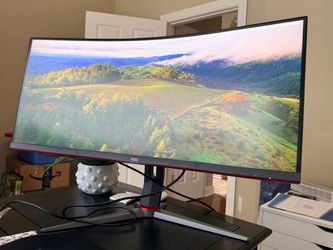 34” AOC CURVED GAMING MONITOR