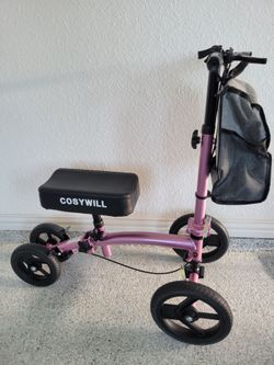 Pink Knee Scooter