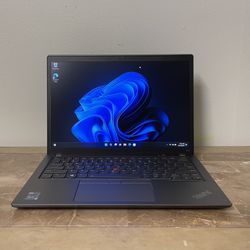 Lenovo ThinkPad X13 Gen 2 Core i5 IPS 11th gen 8GB RAM 256GB SSD USB C 1200p Windows 11 laptop computer 