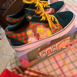 Simpson Vans Size 11.5 
