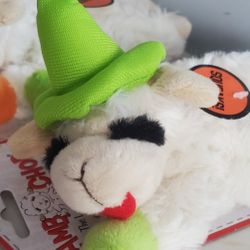 LAMB CHOP  DOG TOYS- 6"  4 PACK ASST. 