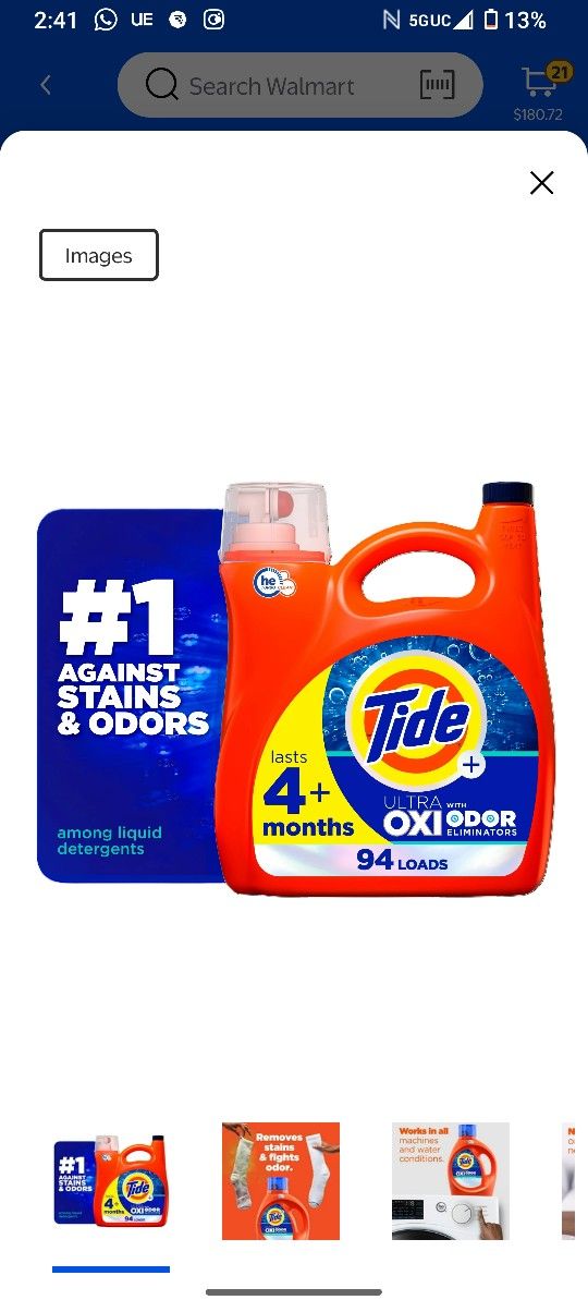 Laundry N Cleaning Supplies Available