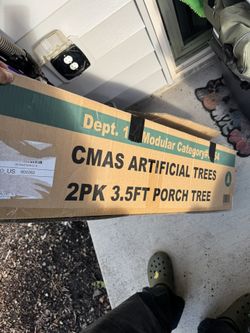 2 3.5 Ft Christmas Trees