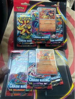 Pokèmon: Chaos rising packs