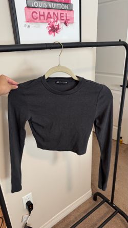 Zara  cropped long sleeve