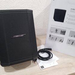 Bose S1 PRO Portable Wireless Bluetooth Speaker Multi-Position PA System -Black
