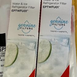 (2) Frigidaire Brand Water & Refrigerator Filters 