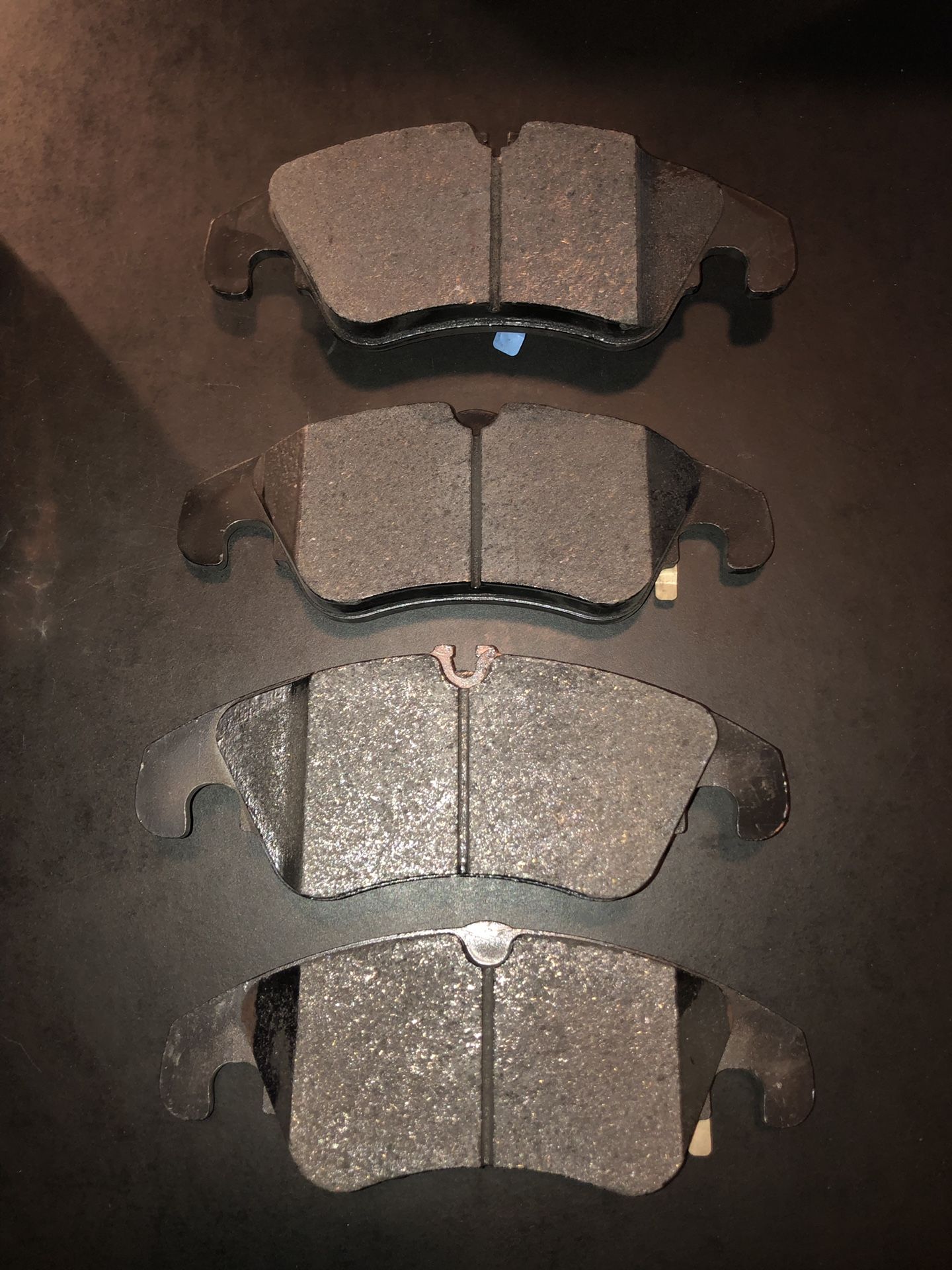 Audi front and rear brake pads