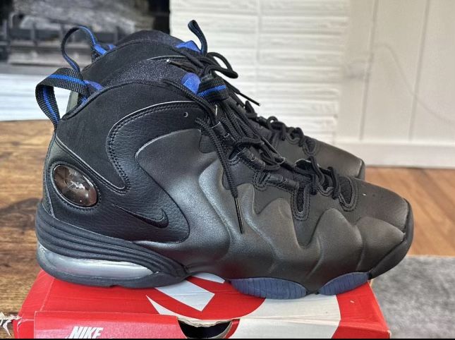Nike Air Penny Black Varsity Royal 2020 Size