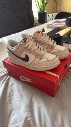 dark beetroot-white nike dunks