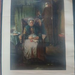 " Home From The War" Antique Art Print