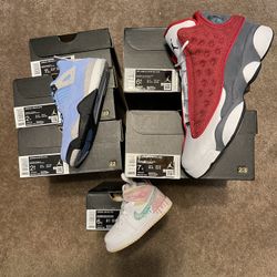 Air Jordan 13 , 4 , 1 