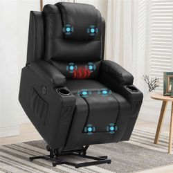 Power Lift Recliner Chairs for Elderly with Massage Heating