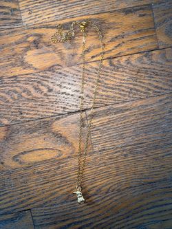 Gold Pikachu Necklace