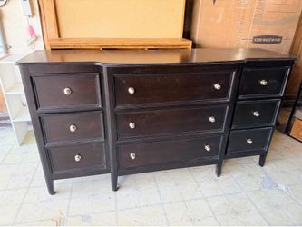 Black dresser