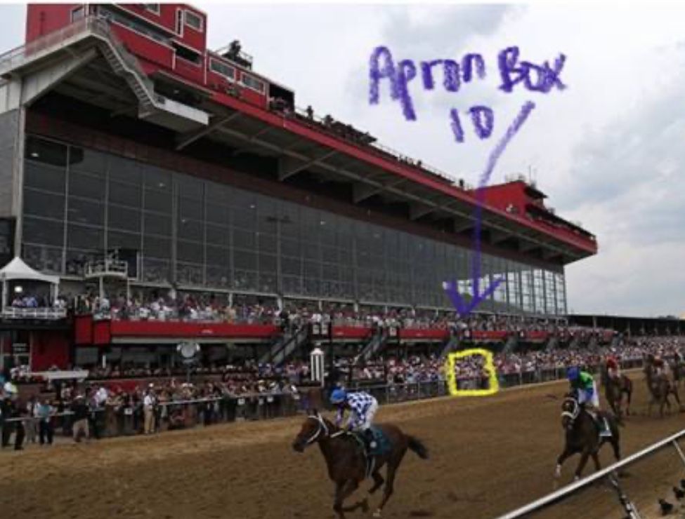 Preakness - 2 seats on the rail! Below face value!