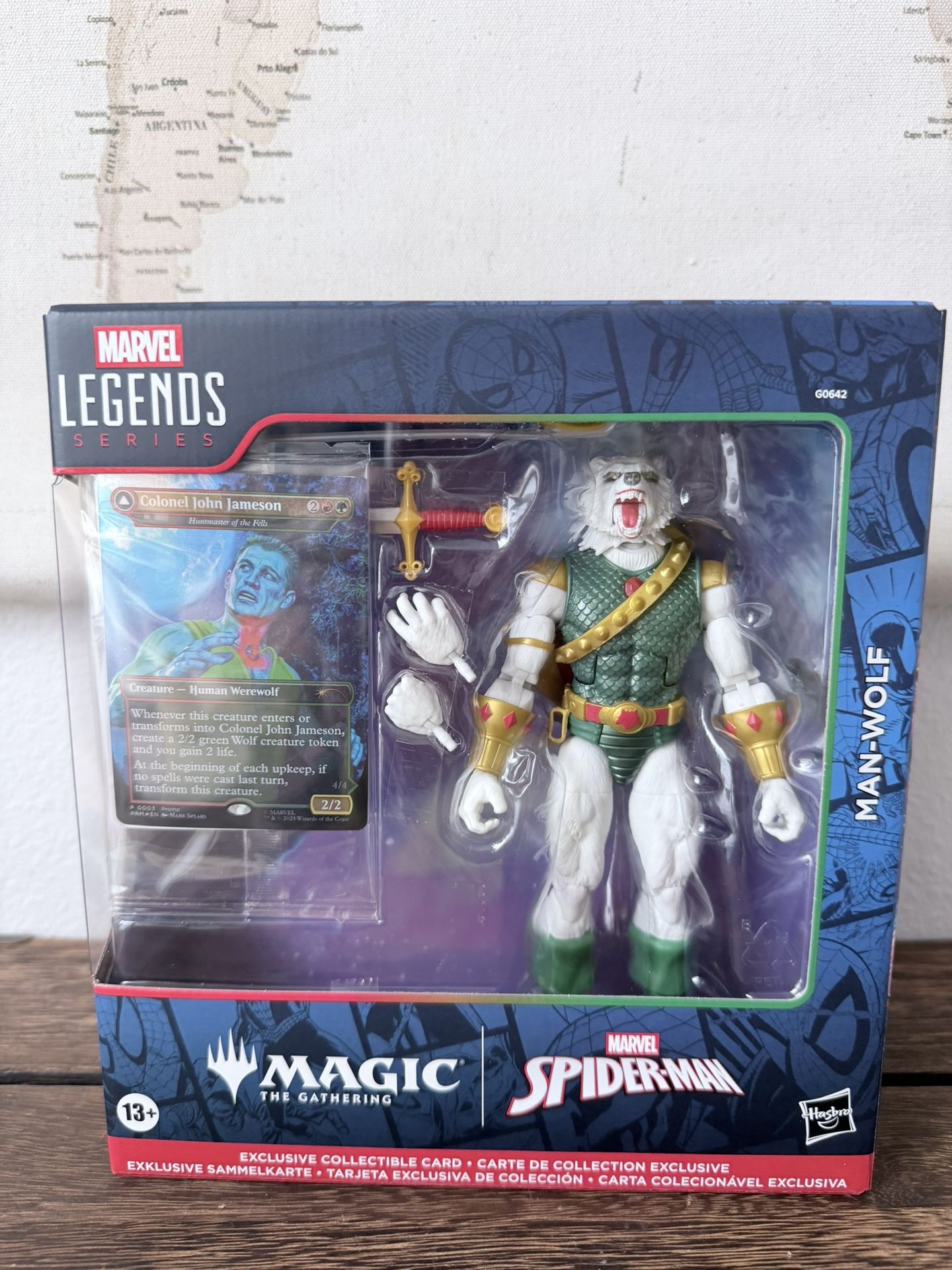 Magic The Gathering Spider-Man Figure - Man Wolf