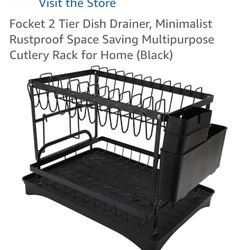Stylish 2 Tier Dish Rack 