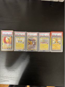 Pokemon slabs PSA10