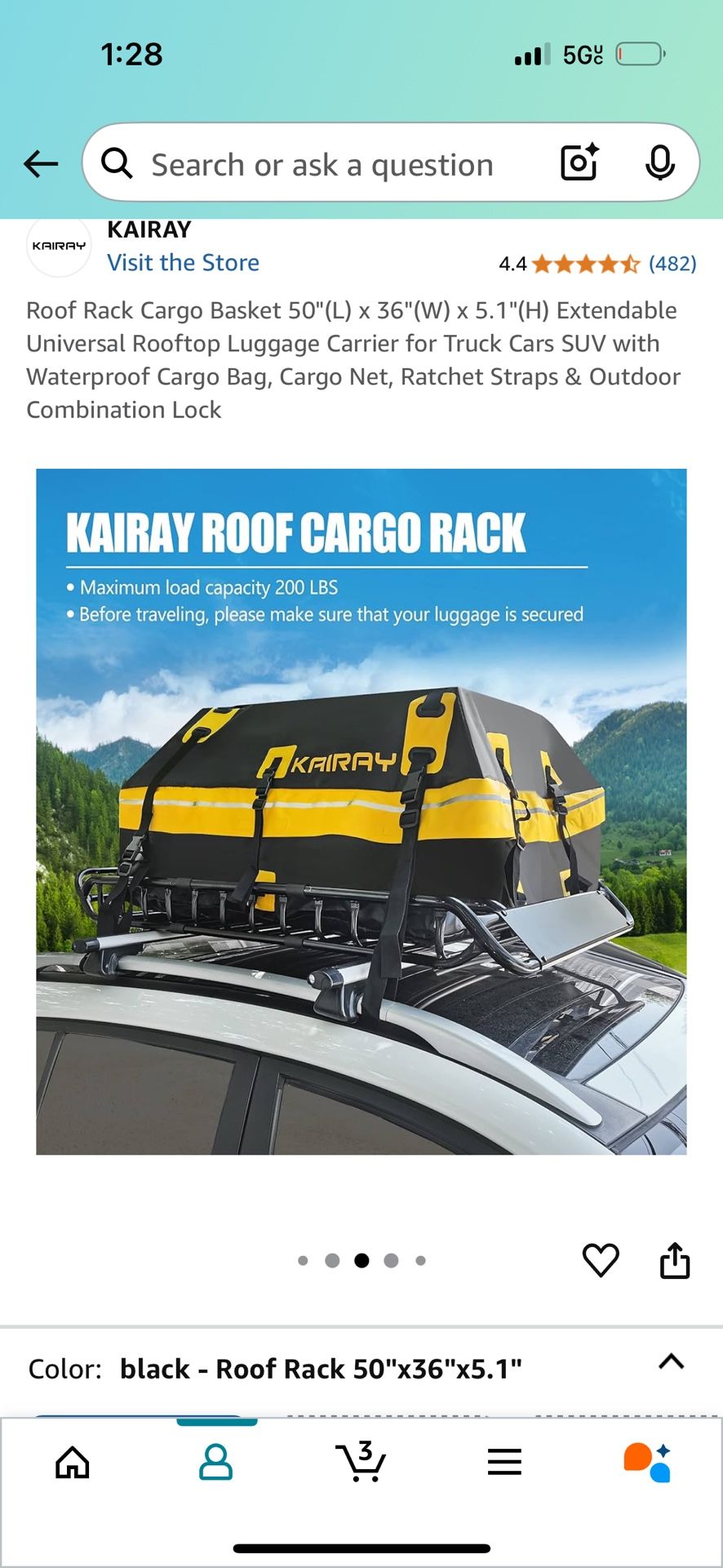 Roof Cargo Rack