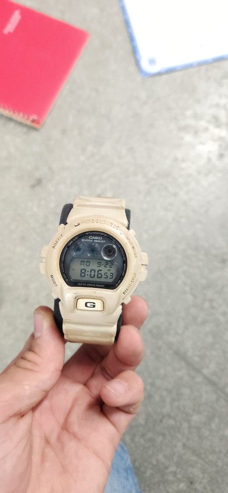White G-Shock