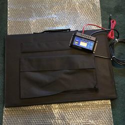 320W 18V 4x Foldable Mono Solar Panels W Charge Mppt Controller