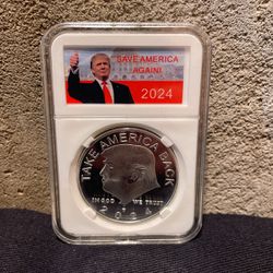 Coin- Donald Trump United States 45th president Coin