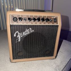  Fender Acoustasonic 15 Acoustic Combo Amp Tan