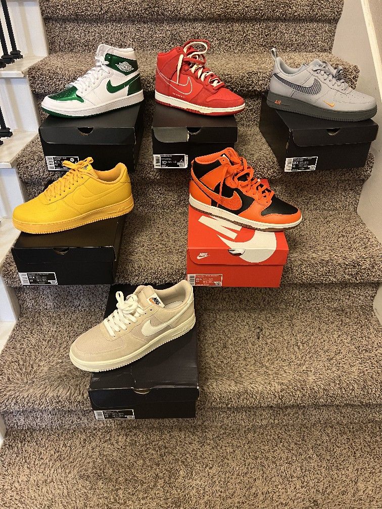 Jordan's And Air Force 1's