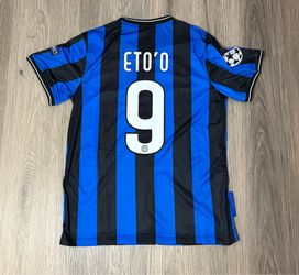 Samuel Eto'o #9 Inter Milan UCL Jersey - NWT Classic