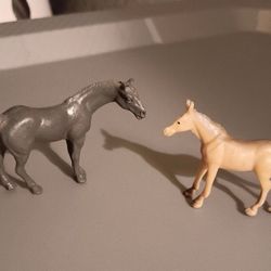 Vintage Mini Plastic Horses
