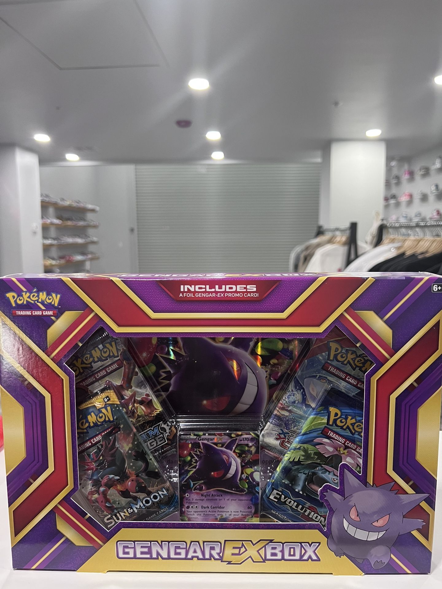 Pokemon Gengar EX Box
