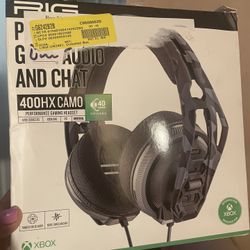 Right 400 HX Camo Headset With Mic For Xbox