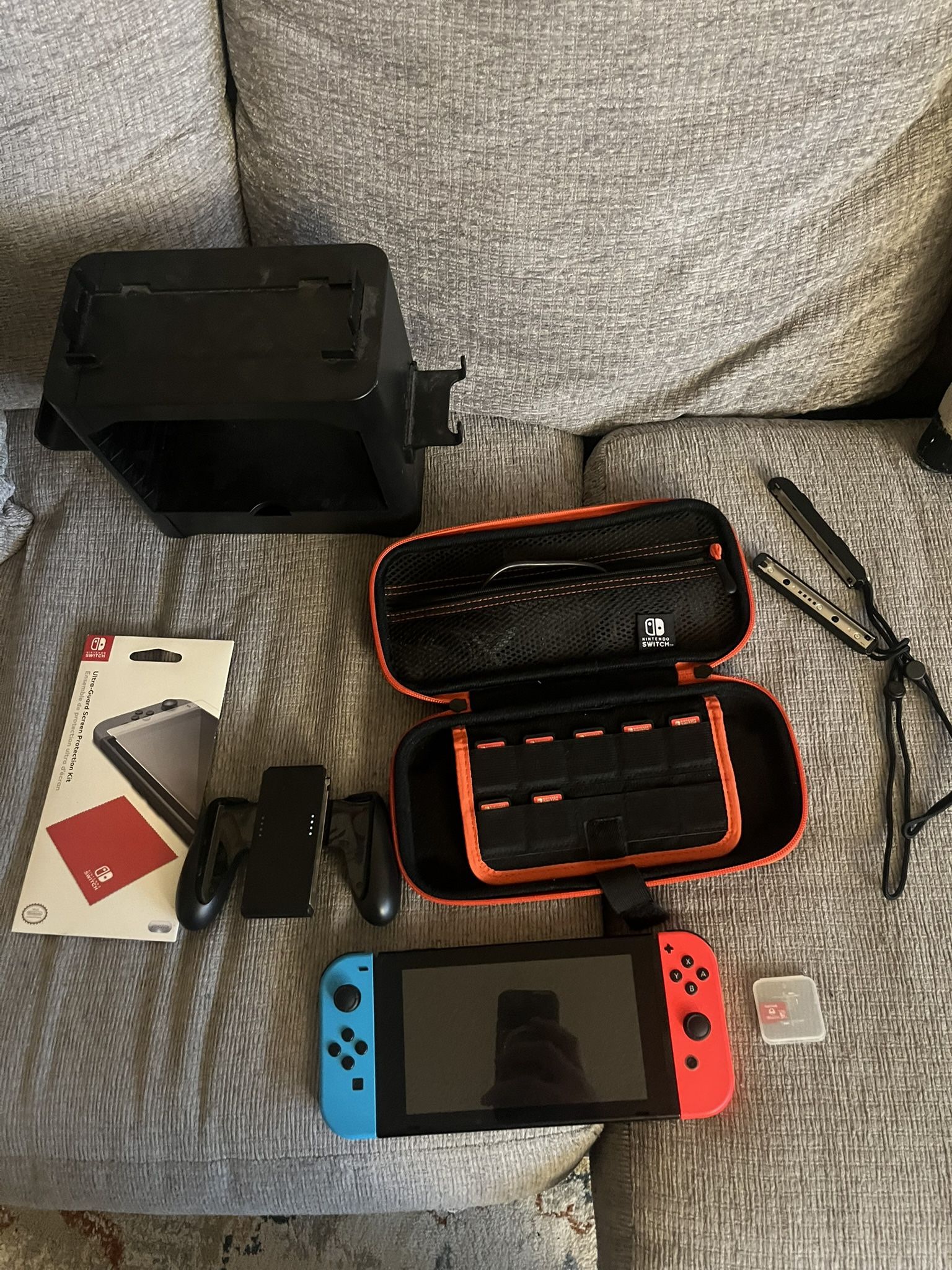 Nintendo Switch With Accessories And Games