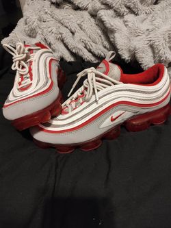 Nike Red And Grey