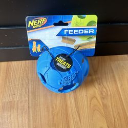 brand new nerf dog toy feeder