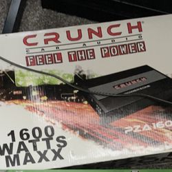 Crunch 1600 Watts Maxx Car Amp